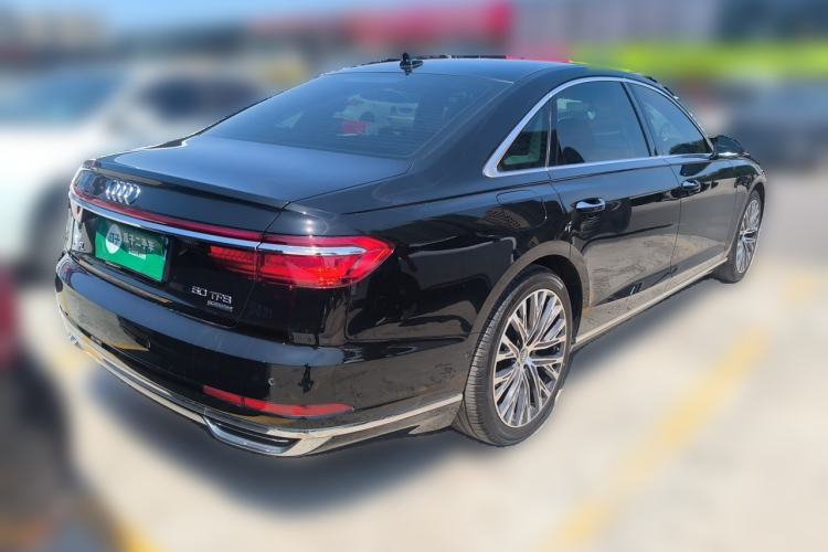 Used Audi A8 2021 A8L 50 TFSI quattro Comfort Model Rear Right 45 Deg