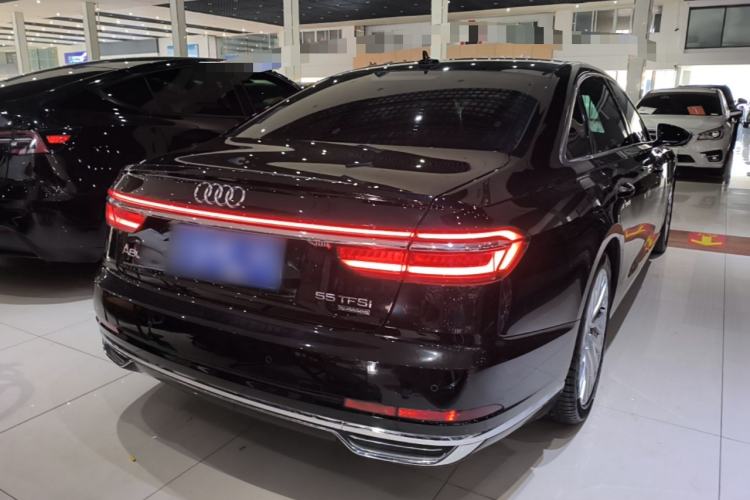 Used Audi A8 2021 A8L 50 TFSI quattro Comfort Model Rear Right 45 Deg