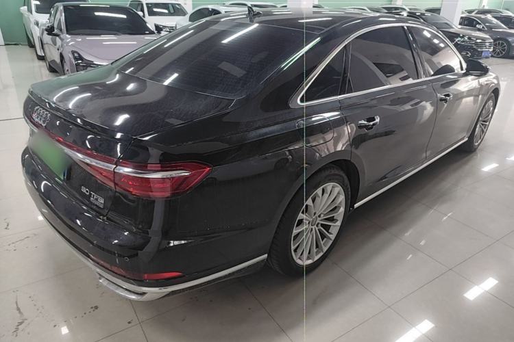Used Audi A8 2021 A8L 50 TFSI quattro Comfort Model Rear Right 45 Deg