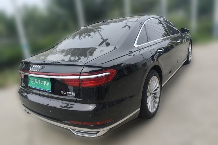 Used Audi A8 2021 A8L 50 TFSI quattro Comfort Model Rear Right 45 Deg