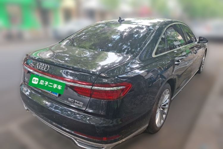 Used Audi A8 2021 A8L 50 TFSI quattro Comfort Model Rear Right 45 Deg