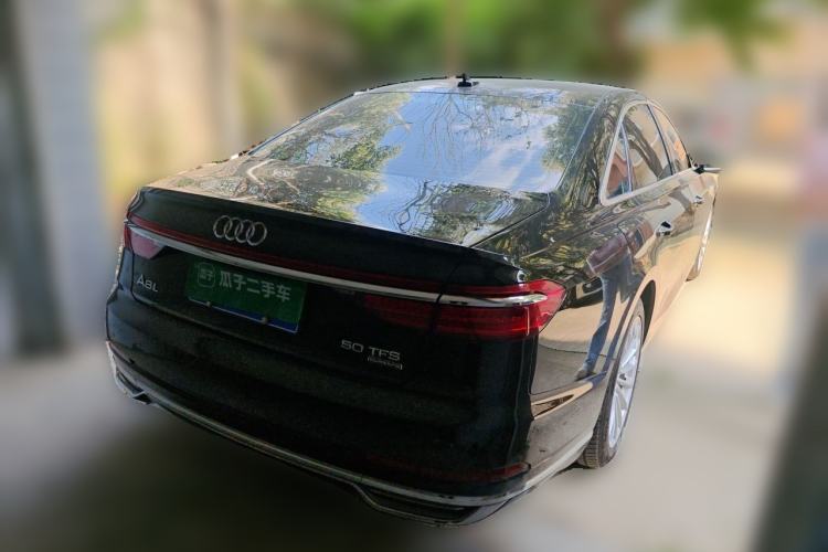 Used Audi A8 2021 A8L 50 TFSI quattro Comfort Model Rear Right 45 Deg