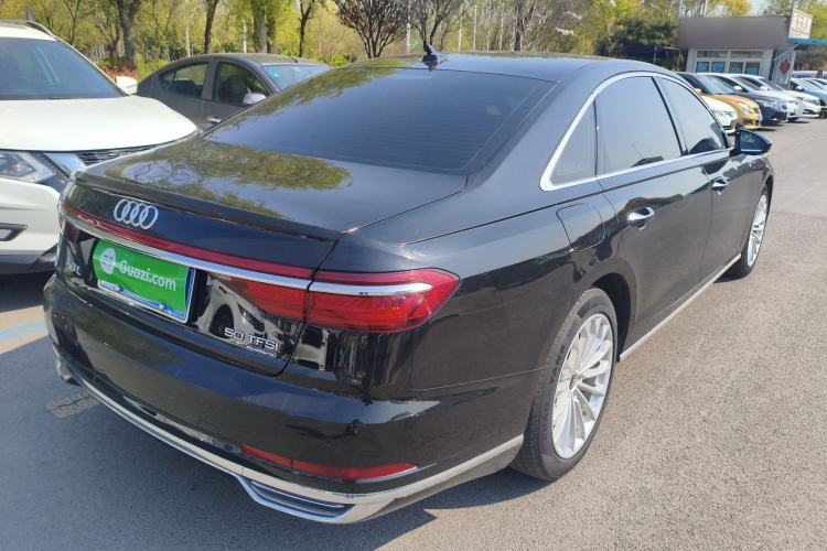 Used Audi A8 2021 A8L 50 TFSI quattro Comfort Model Rear Right 45 Deg