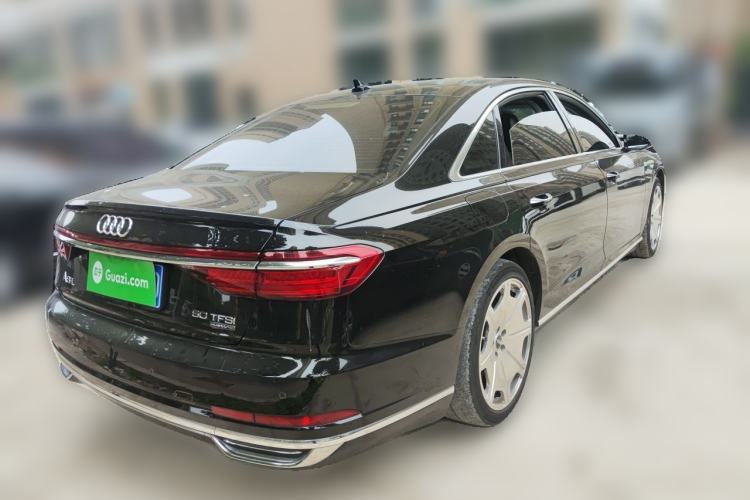 Used Audi A8 2021 A8L 50 TFSI quattro Comfort Model Rear Right 45 Deg