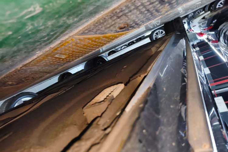 Used Audi A8 2021 A8L 50 TFSI quattro Comfort Model Right Side Sill
