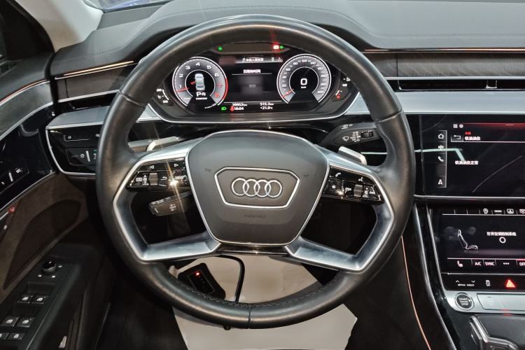 Used Audi A8 2021 A8L 50 TFSI quattro Comfort Model Steering Wheel