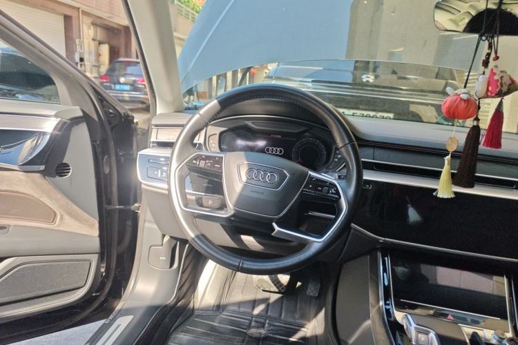 Used Audi A8 2021 A8L 50 TFSI quattro Comfort Model Steering Wheel