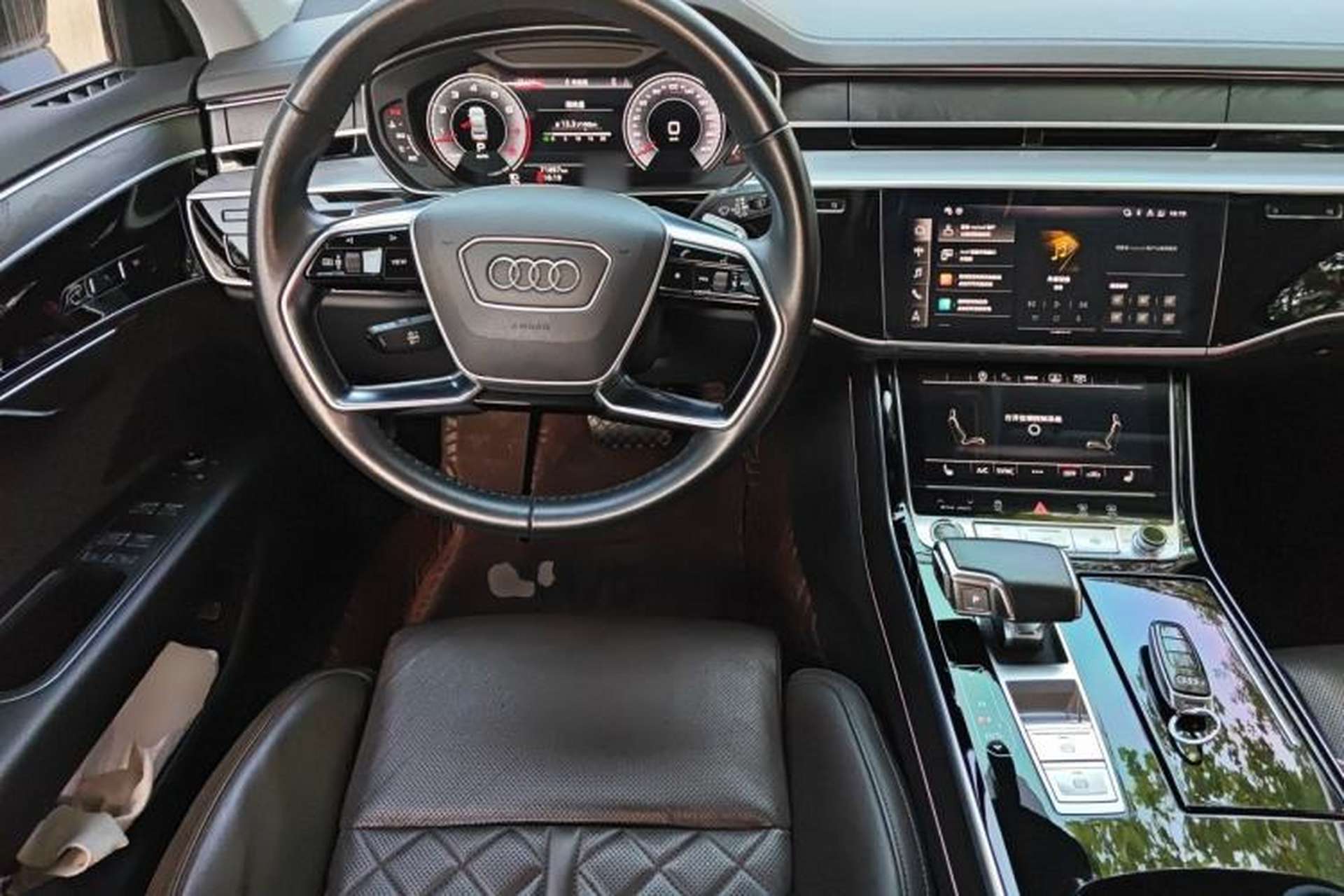 Used Audi A8 2021 A8L 50 TFSI quattro Comfort Model Steering Wheel