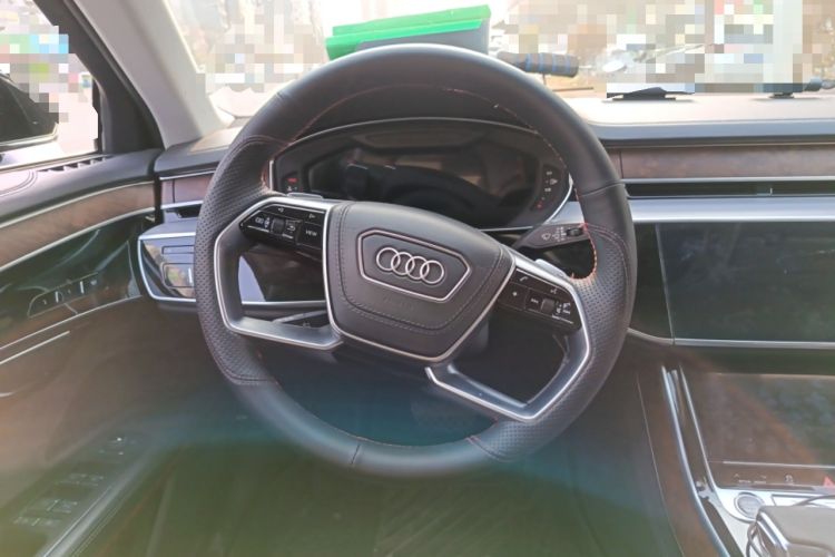 Used Audi A8 2021 A8L 50 TFSI quattro Luxury Model Steering Wheel