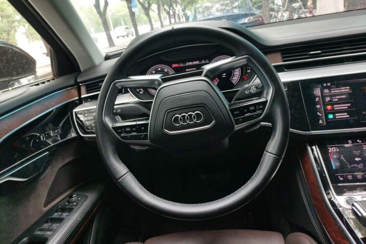 Used Audi A8 2021 A8L 55 TFSI quattro Luxury Model Steering Wheel