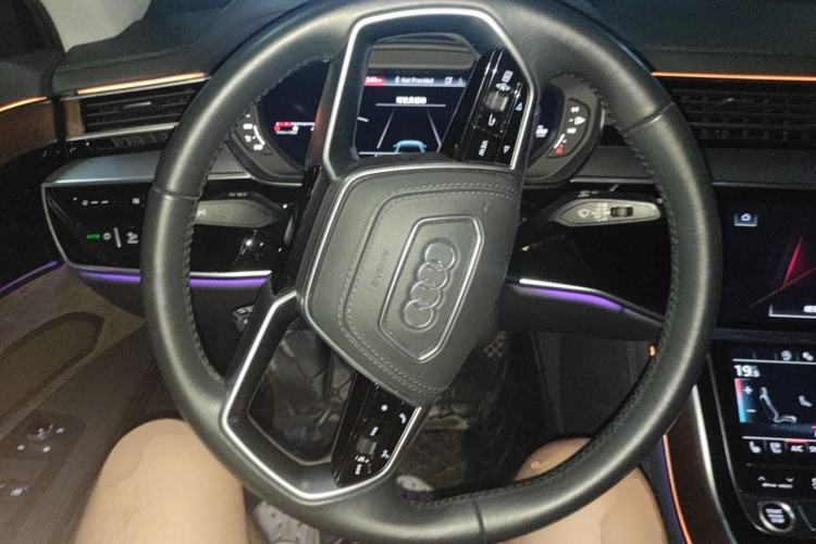 Used Audi A8 2021 A8L 55 TFSI quattro Luxury Model Steering Wheel