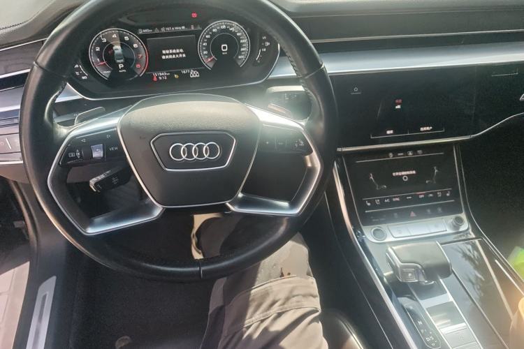 Used Audi A8 2021 A8L 50 TFSI quattro Comfort Model Steering Wheel