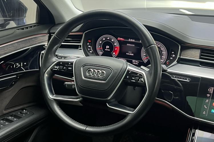 Used Audi A8 2021 A8L 50 TFSI quattro Luxury Model Steering Wheel