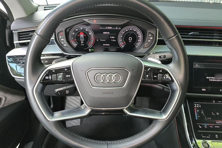 Used Audi A8 2021 A8L 50 TFSI quattro Comfort Model Steering Wheel