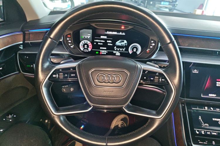 Used Audi A8 2021 A8L 50 TFSI quattro Luxury Model Steering Wheel