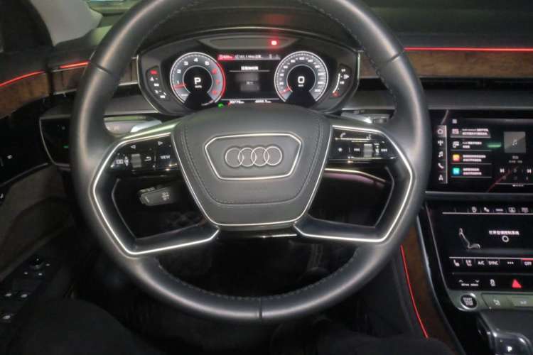 Used Audi A8 2021 A8L 50 TFSI quattro Luxury Model Steering Wheel