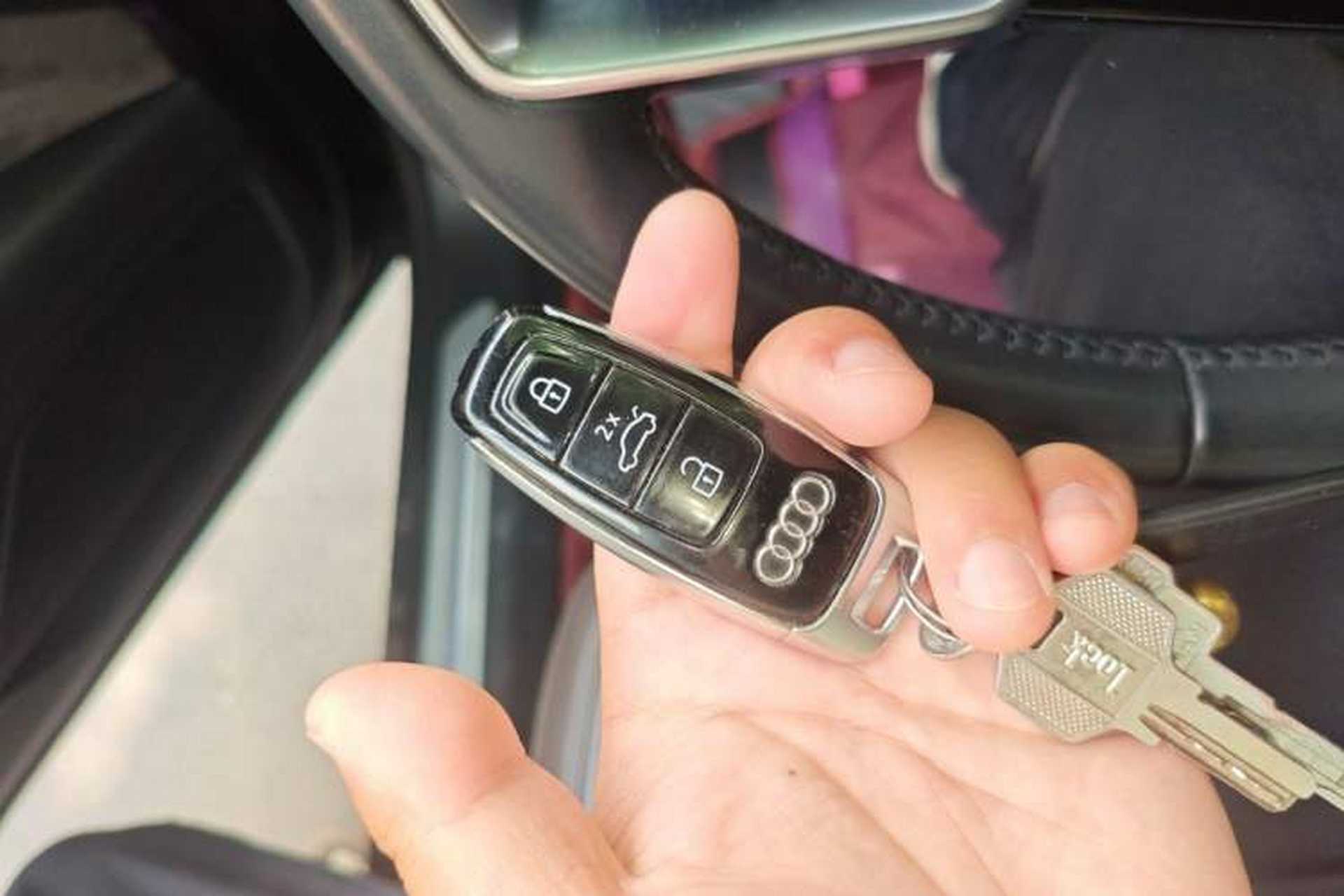 Used Audi A8 2021 A8L 50 TFSI quattro Comfort Model Vehicle Key