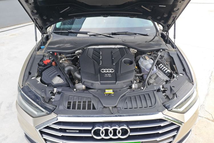 Used Audi A8 2021 A8L 50 TFSI quattro Comfort Model Engine Bay