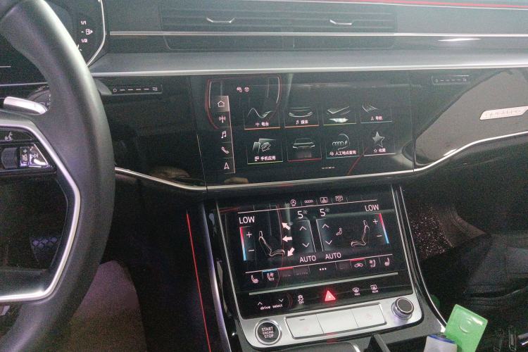 Used Audi A8 2022 A8L 50 TFSI quattro Comfort Edition Collector's Model Audio And AC Panel
