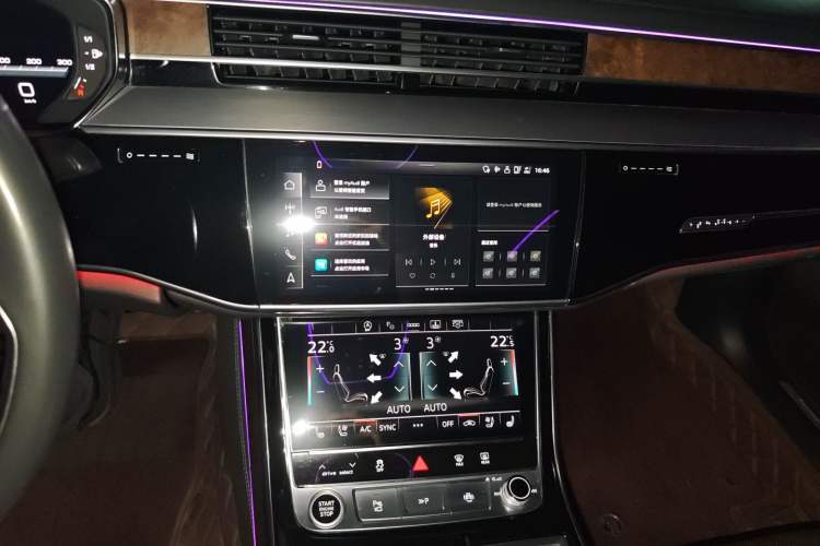 Used Audi A8 2022 A8L 55 TFSI quattro Luxury Edition Collector's Model Audio And AC Panel