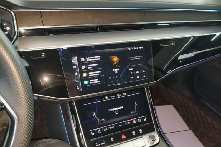 Used Audi A8 2022 A8L 50 TFSI quattro Comfort Edition Collector's Model Audio And AC Panel