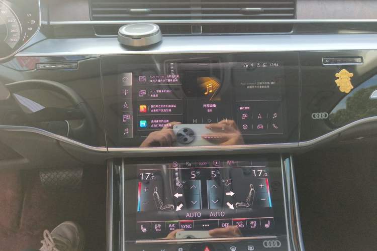 Used Audi A8 2022 A8L 55 TFSI quattro Luxury Edition Collector's Model Audio And AC Panel