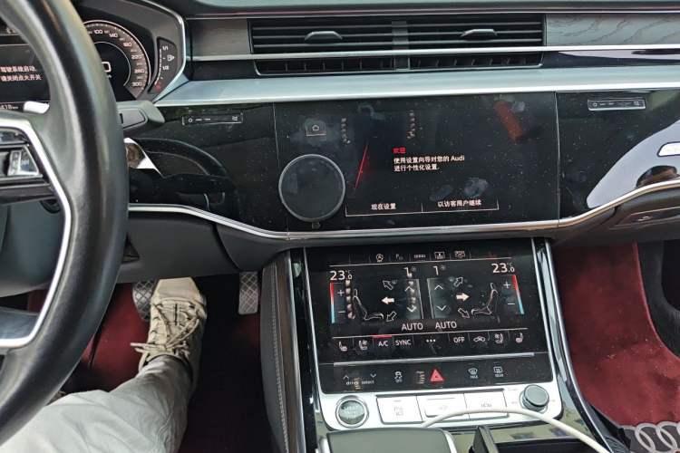 Used Audi A8 2022 A8L 50 TFSI quattro Comfort Edition Collector's Model Audio And AC Panel