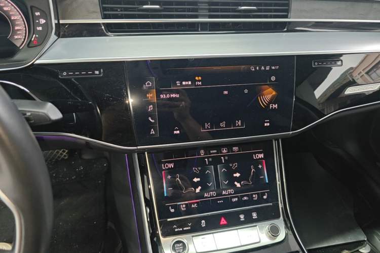 Used Audi A8 2022 A8L 50 TFSI quattro Comfort Edition Collector's Model Audio And AC Panel