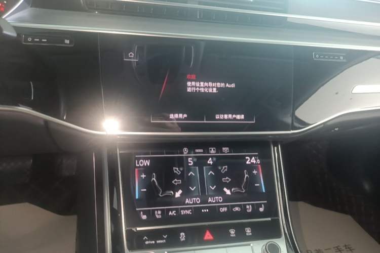 Used Audi A8 2022 A8L 50 TFSI quattro Comfort Edition Collector's Model Audio And AC Panel