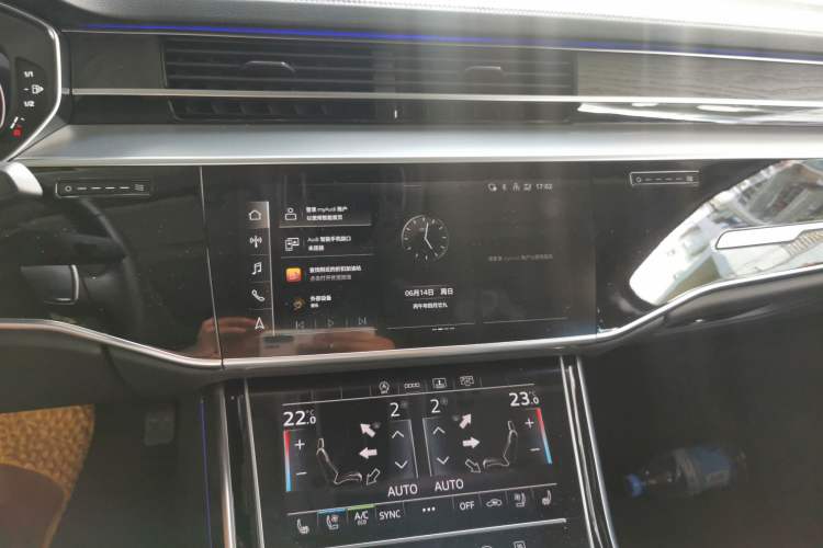 Used Audi A8 2022 A8L 50 TFSI quattro Comfort Edition Collector's Model Audio And AC Panel