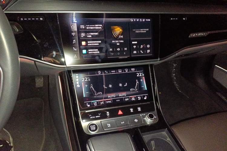 Used Audi A8 2022 A8L 55 TFSI quattro Prestige Collection Edition Audio And AC Panel