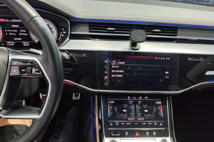 Used Audi A8 2022 A8L 50 TFSI quattro Comfort Edition Collector's Model Audio And AC Panel
