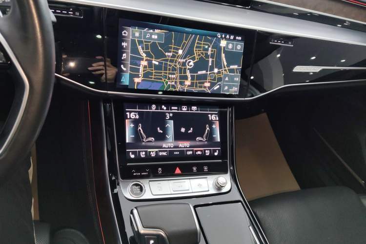 Used Audi A8 2022 A8L 50 TFSI quattro Comfort Edition Collector's Model Audio And AC Panel
