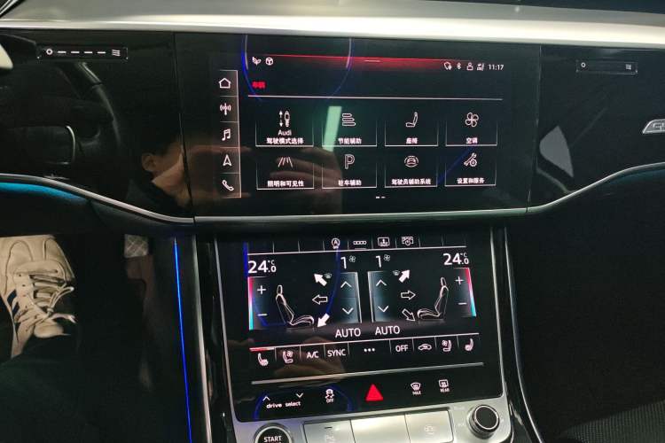 Used Audi A8 2022 A8L 50 TFSI quattro Comfort Edition Collector's Model Audio And AC Panel