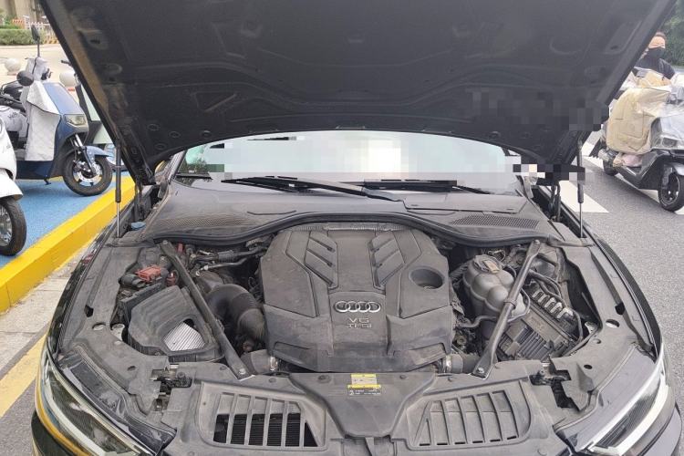 Used Audi A8 2022 A8L 50 TFSI quattro Comfort Edition Collector's Model Engine Bay