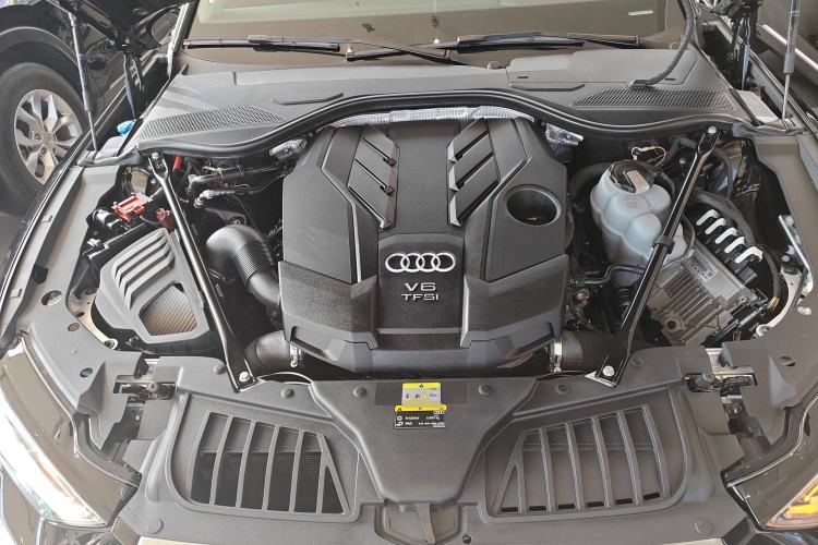 Used Audi A8 2022 A8L 50 TFSI quattro Comfort Edition Collector's Model Engine Bay