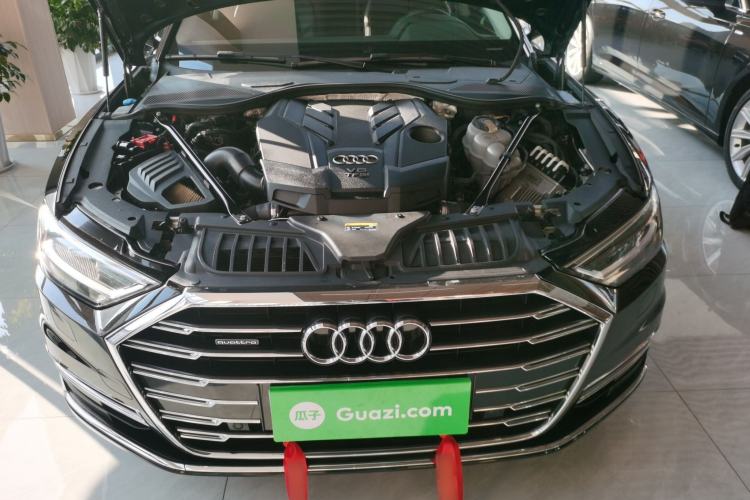 Used Audi A8 2022 A8L 50 TFSI quattro Comfort Edition Collector's Model Engine Bay