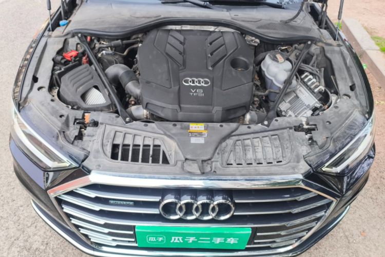 Used Audi A8 2022 A8L 50 TFSI quattro Comfort Edition Collector's Model Engine Bay