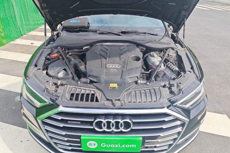 Used Audi A8 2022 A8L 50 TFSI quattro Comfort Edition Collector's Model Engine Bay