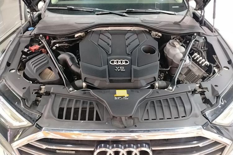 Used Audi A8 2022 A8L 50 TFSI quattro Comfort Edition Collector's Model Engine Bay
