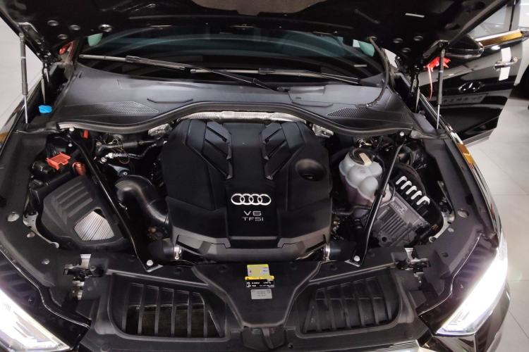 Used Audi A8 2022 A8L 50 TFSI quattro Comfort Edition Collector's Model Engine Bay