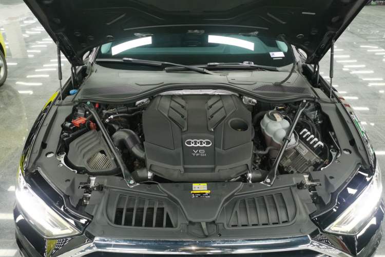 Used Audi A8 2022 A8L 50 TFSI quattro Comfort Edition Collector's Model Engine Bay