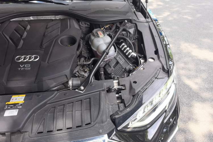Used Audi A8 2022 A8L Horch Founder's Edition Legendary Model Engine Bay Left