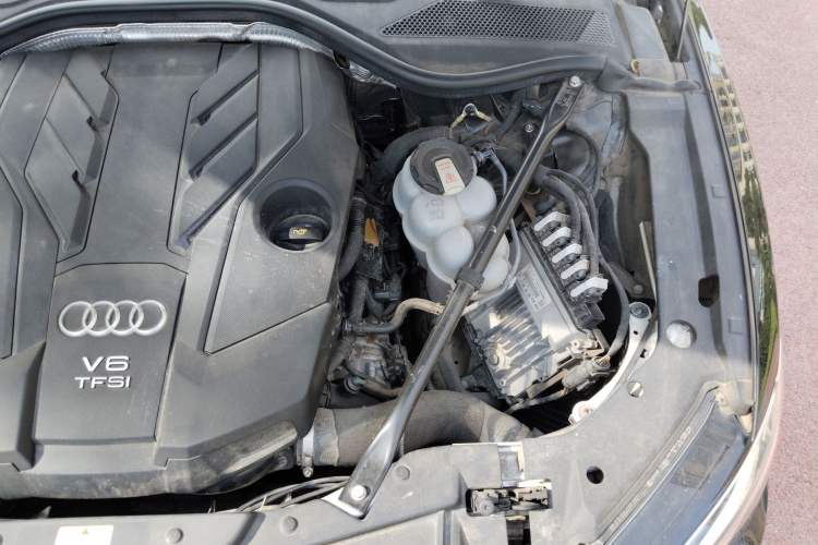 Used Audi A8 2022 A8L 50 TFSI quattro Comfort Edition Collector's Model Engine Bay Left