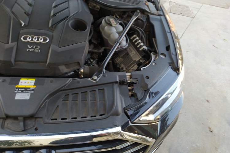 Used Audi A8 2022 A8L 50 TFSI quattro Comfort Edition Collector's Model Engine Bay Left