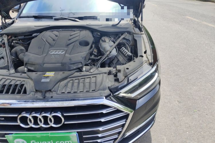 Used Audi A8 2022 A8L 50 TFSI quattro Comfort Edition Collector's Model Engine Bay Left