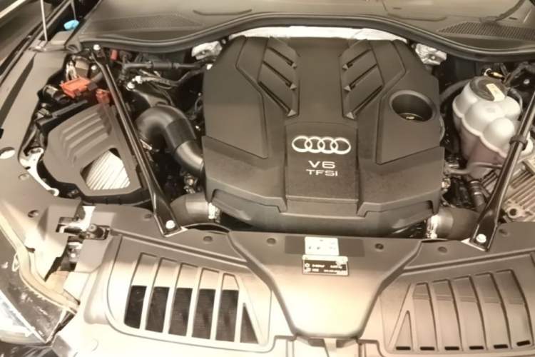 Used Audi A8 2022 A8L 50 TFSI quattro Comfort Edition Collector's Model Engine Bay