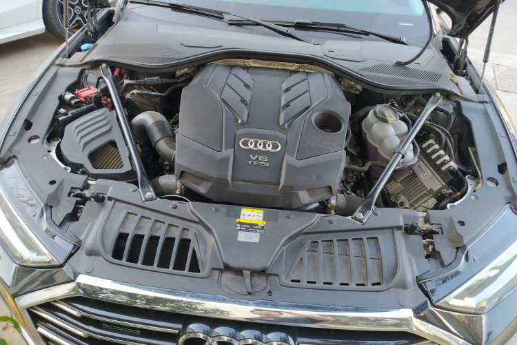 Used Audi A8 2022 A8L 50 TFSI quattro Comfort Edition Collector's Model Engine Bay