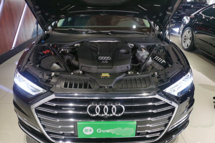 Used Audi A8 2022 A8L 50 TFSI quattro Comfort Edition Collector's Model Engine Bay
