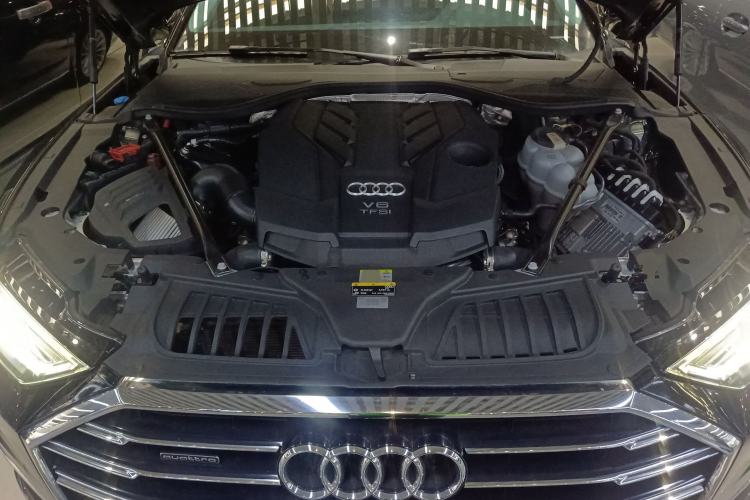 Used Audi A8 2022 A8L 50 TFSI quattro Comfort Edition Collector's Model Engine Bay